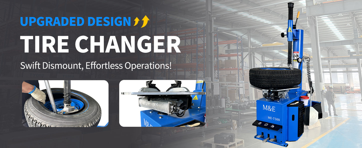 Combo 14: Tire Changer KT-T830 & Wheel Balancer KT-B750 with Motorcycle Adaptors