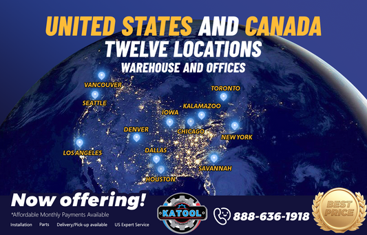 KT-4H150 Heavy Duty 4-Post Alignment Lift 15,000lbs Capacity (Rolling Jack Included)