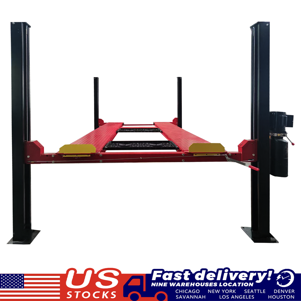 4H950 9500 Lbs Heavy Duty Four Post Lift Car lift Storage Service 4 Post Parking