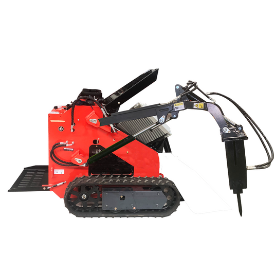 KATOOL New Mini Skid Steer Track Loader 23 HP Lifting Capacity 837LBS--KT-SK26 B