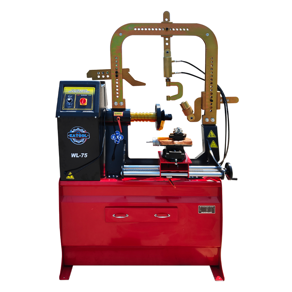 Rim straightener turning, rims wheel straightening machine WL-75