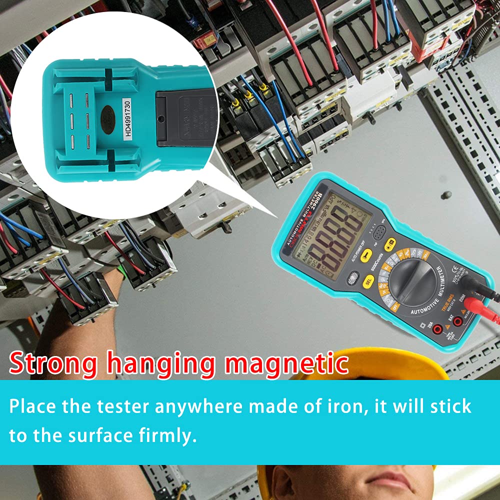 Digital Multimeter Tester TRMS 6000 Counts RPM