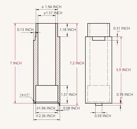 2 Post Lift Tall Truck Extension Adapter Height Extensions Fit for Taller Vehicles (Set of 4)