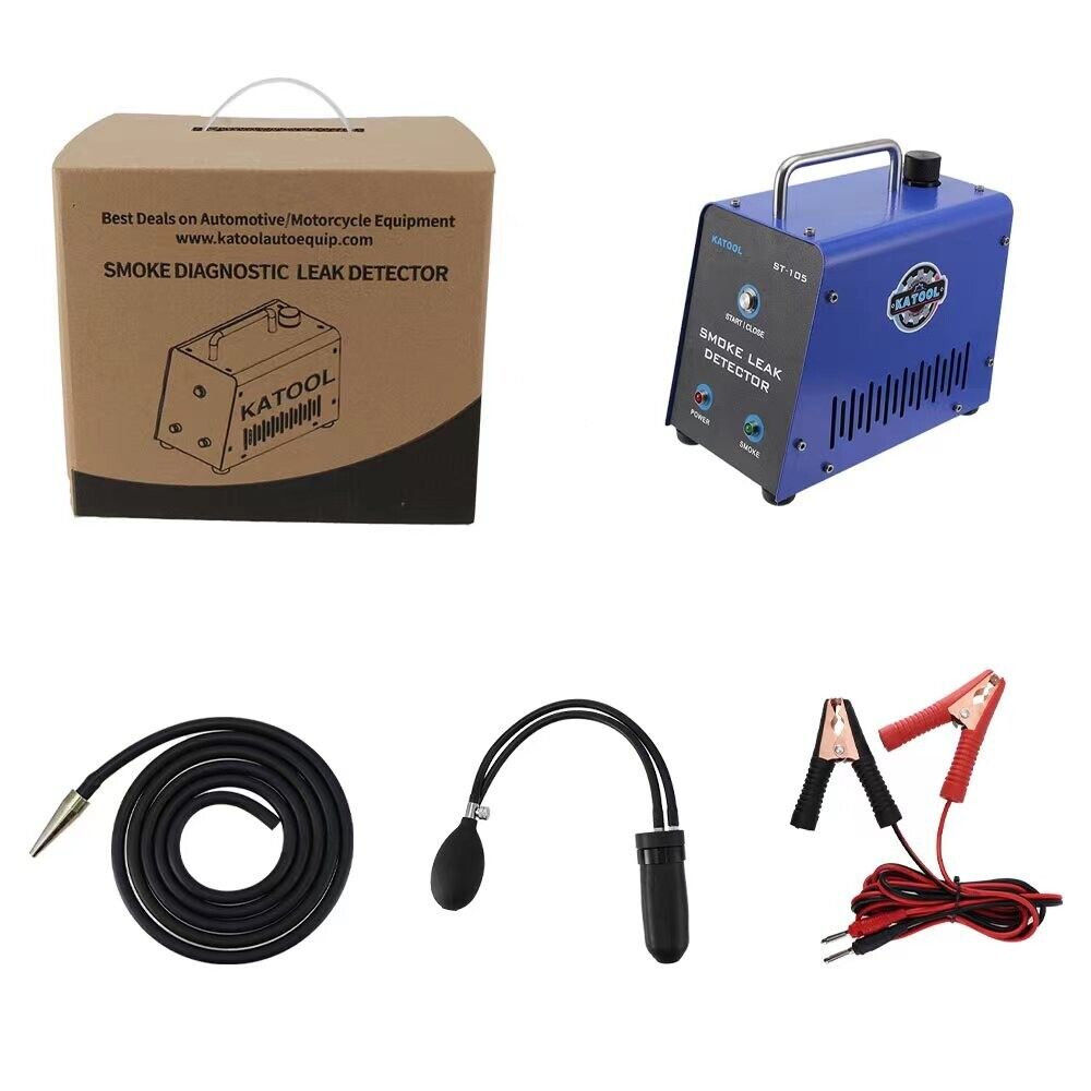 KATOOL ST-105 Smoke Car Machine Emissions Leak Detector Pipe Diagnostic Tester