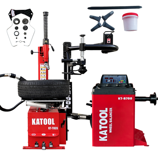 Combo 13: Tire Changer KT-T835 & Wheel Balancer KT-B700