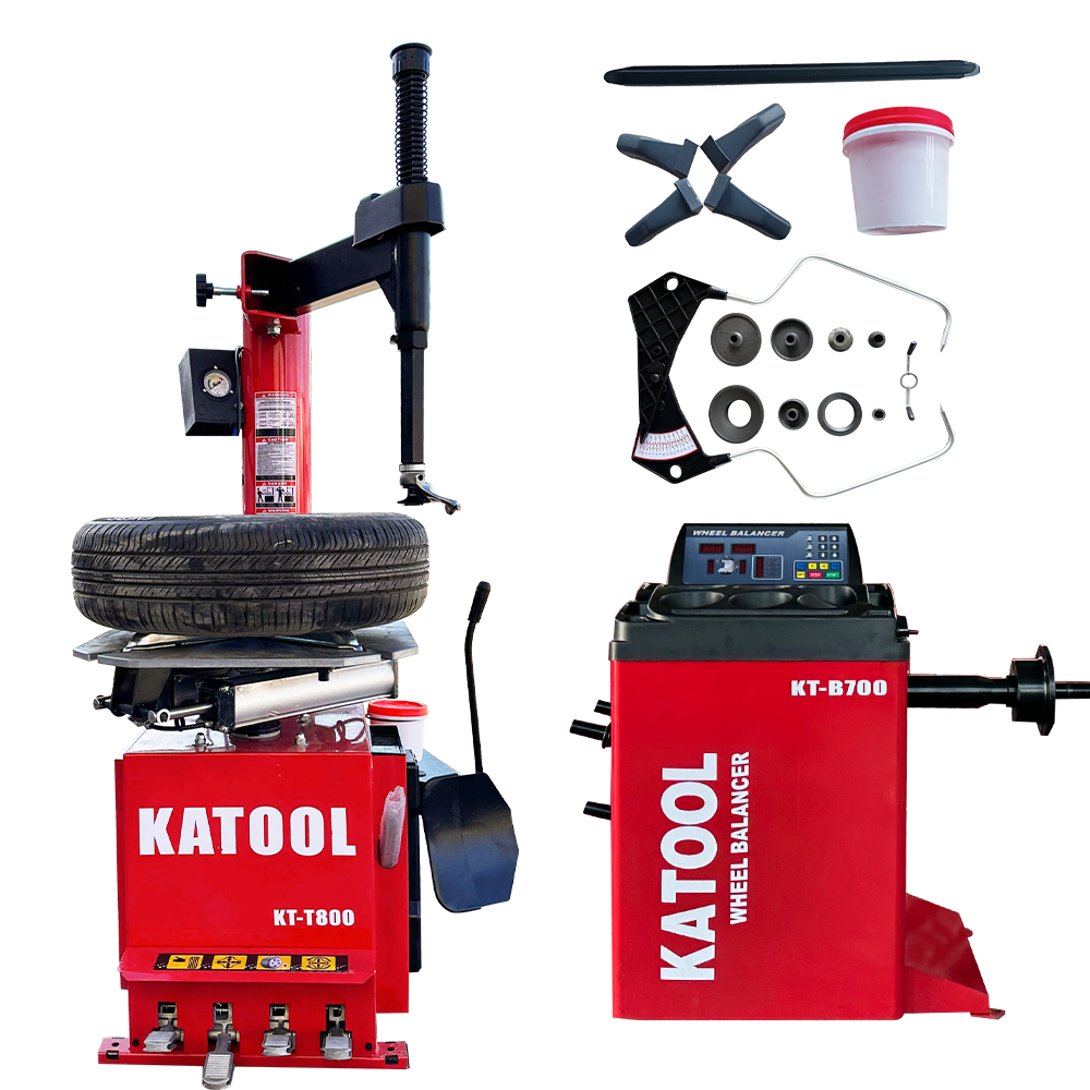 Combo 1: Tire Changer KT-T800 & Wheel Balancer KT-B700