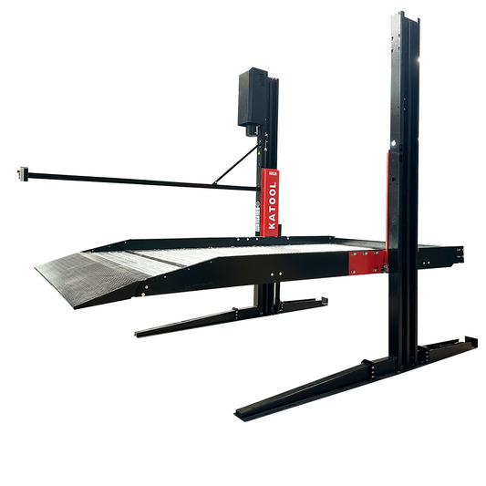 2 post floor plate parking lift -2 column parking lift car parking lift 6600 LBS