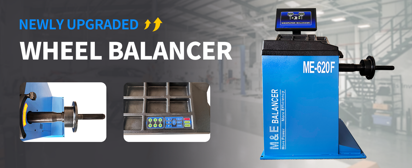 ME-B620F Wheel Balancer