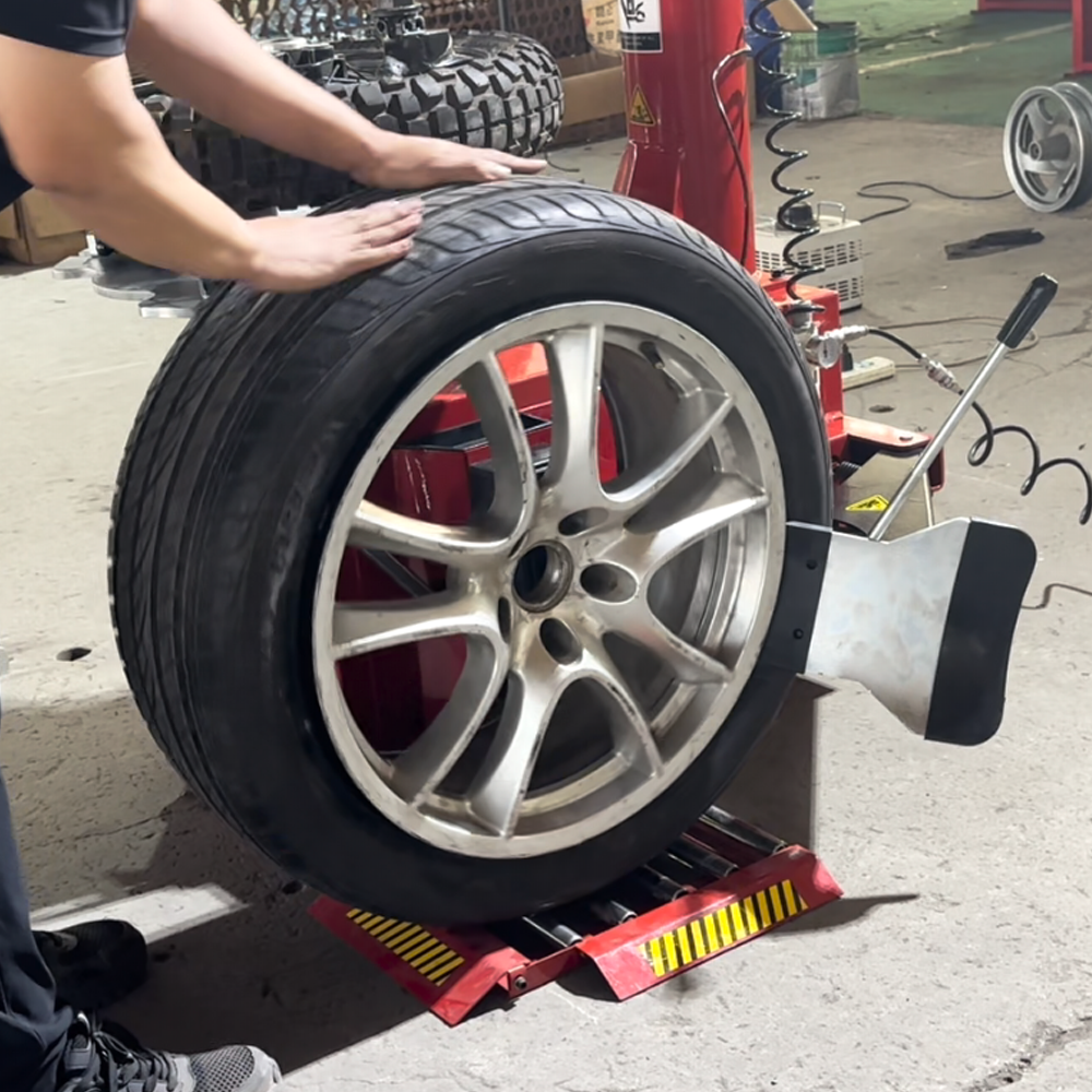 Tire Rolling Plate, Universal Tire Changer Base, Wheel Ramp