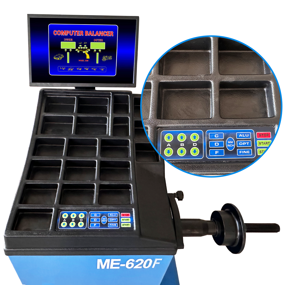 ME-B620F Wheel Balancer