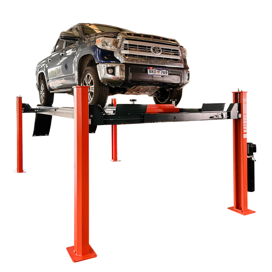 KT-4H150 Heavy Duty 4-Post Alignment Lift 15,000lbs. Rolling Jack Included *Warehouse Pickup ONLY*