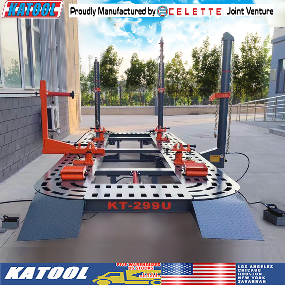 KATOOL AUTO BODY FRAME MACHINE --- KT-299U – Katool Automotive Equipment