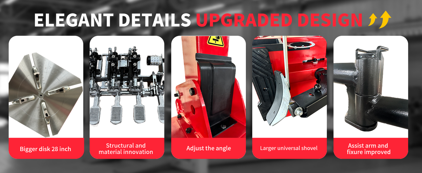 KT-T850 Tilt-Arm Wheel Clamp Tire Changer Machine