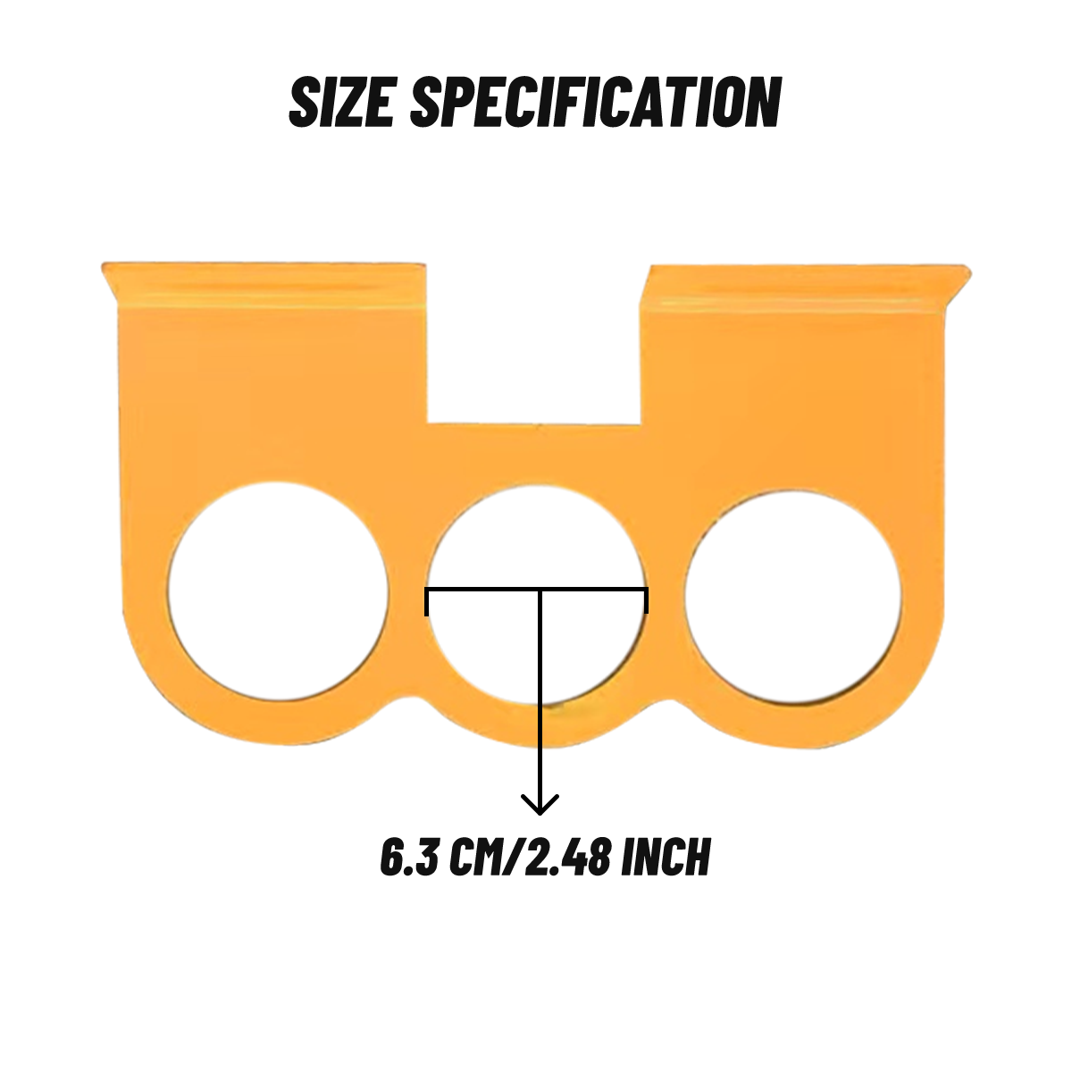 Stack Truck Adapter Kit Replacement for Challenger Lift, Compatible with CL10, E10, VS10 Two Post Lifts, Includes Four 3" & Two 6" Stack Adapters + Organizer