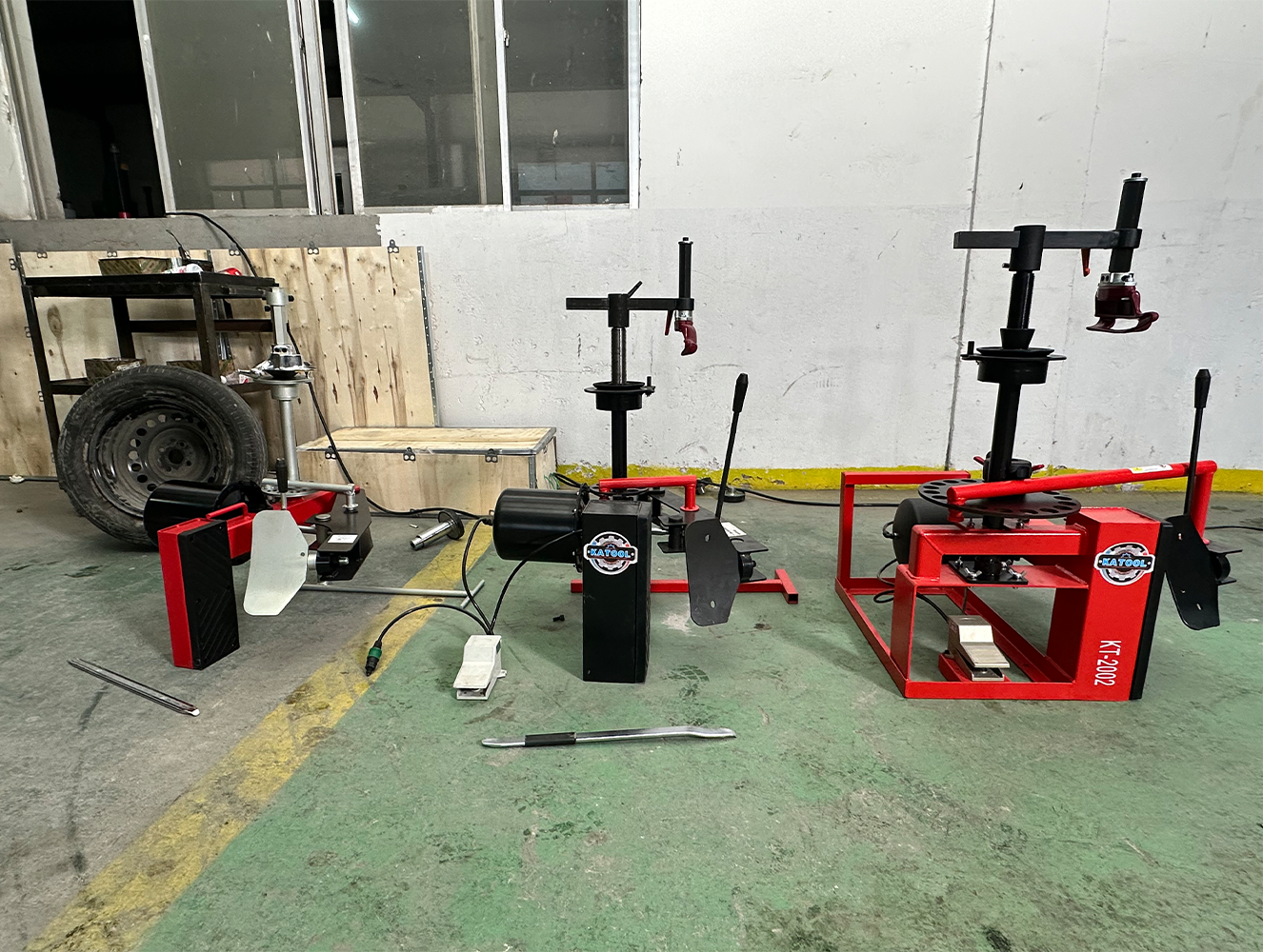 Motooltech KT-1030P Mini Tire Changer Machine 10-21 Inch for Road Rescue