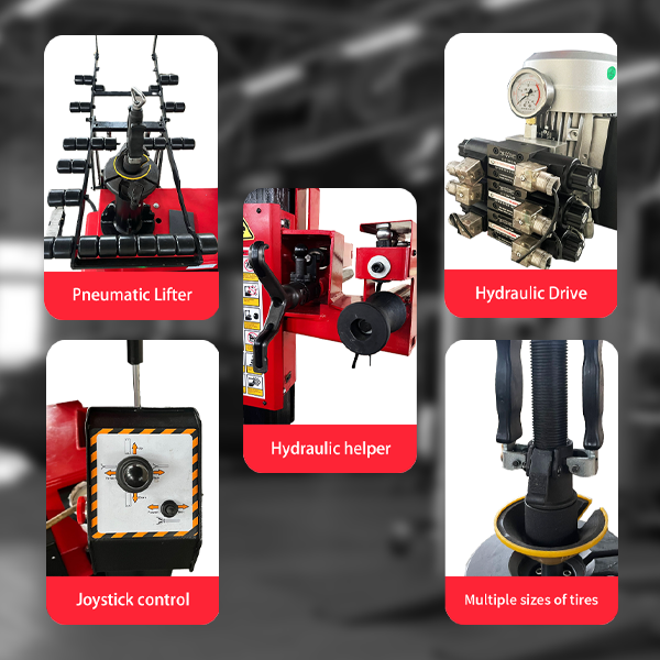 KT-T900 hydraulic and control component overview