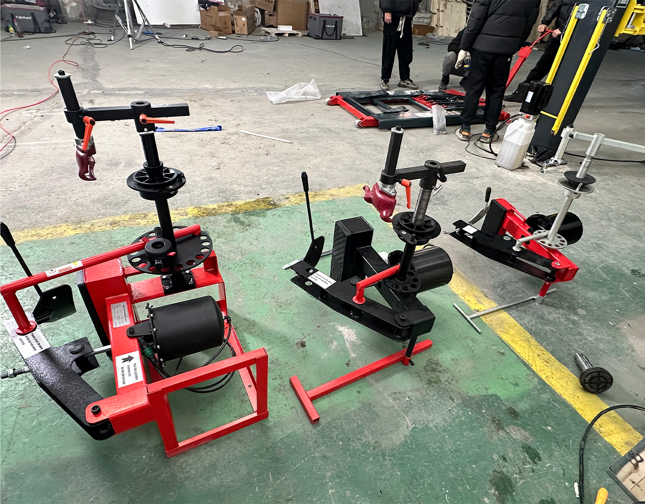 Motooltech KT-1030P Mini Tire Changer Machine 10-21 Inch for Road Rescue