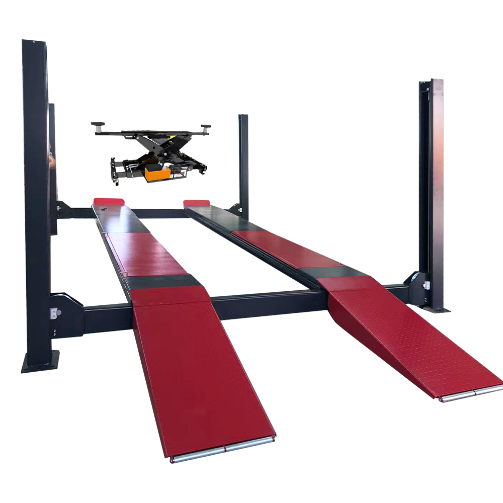 KT-4H120X- 12000 Lbs Heavy Duty Four Post Vehicle Lift