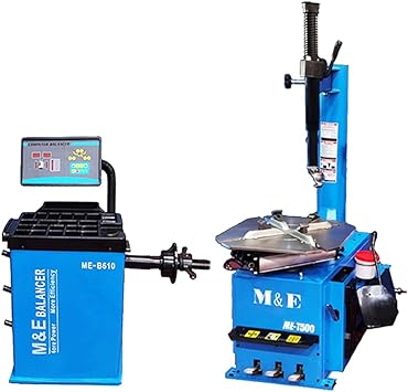 M&E 2.0HP Swing Arm Tire Changer Wheel Changer Machine Wheel Balancer Combo ME-T500 ME-B610