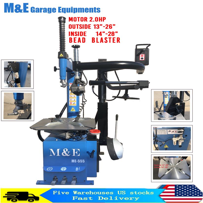 M&E Tire changer Machine Motor 2.0HP ME-T555 Garage Equipment