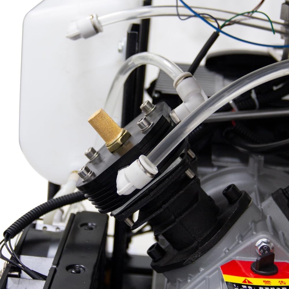 Electric Air Compressor with Auto Stop Fuction,110v 60Hz,Up to 4500 psi High Pressure,Digital Display,Built-In Cooler Sytem for Paintball PCP Airgun Rifle Tanks Filling