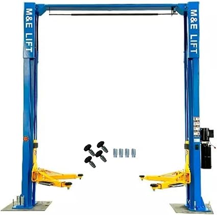 M&E 2 Post Lift 11000lbs Two Post Auto Lift Auto Truck Hoist Super Quality-ME-LM110S