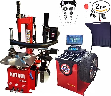 Combo 11: Tire Changer KT-T835 & Wheel Balancer KT-B750