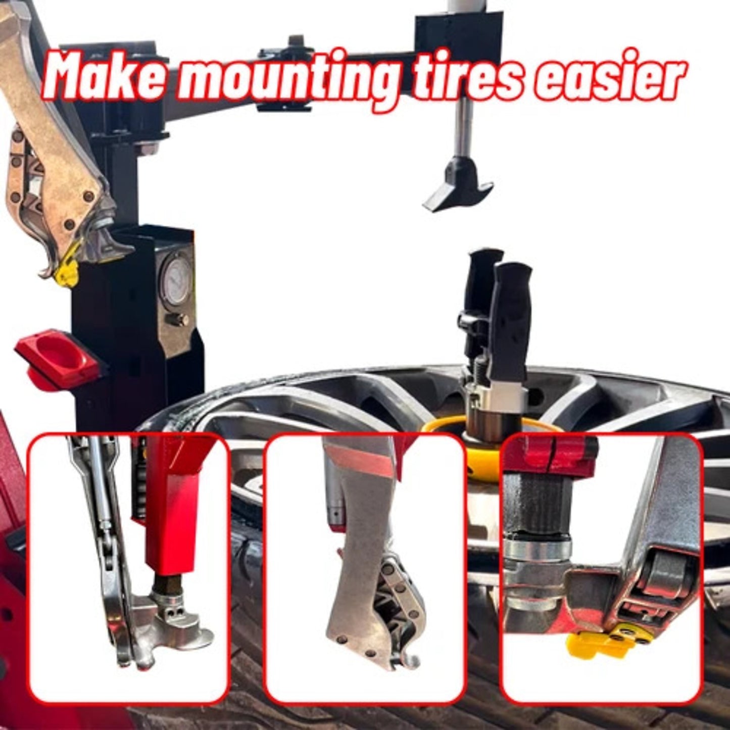 KATOOL KT-T880 Center Post Tire Changer + KT-B750 Wheel Balancer Combo