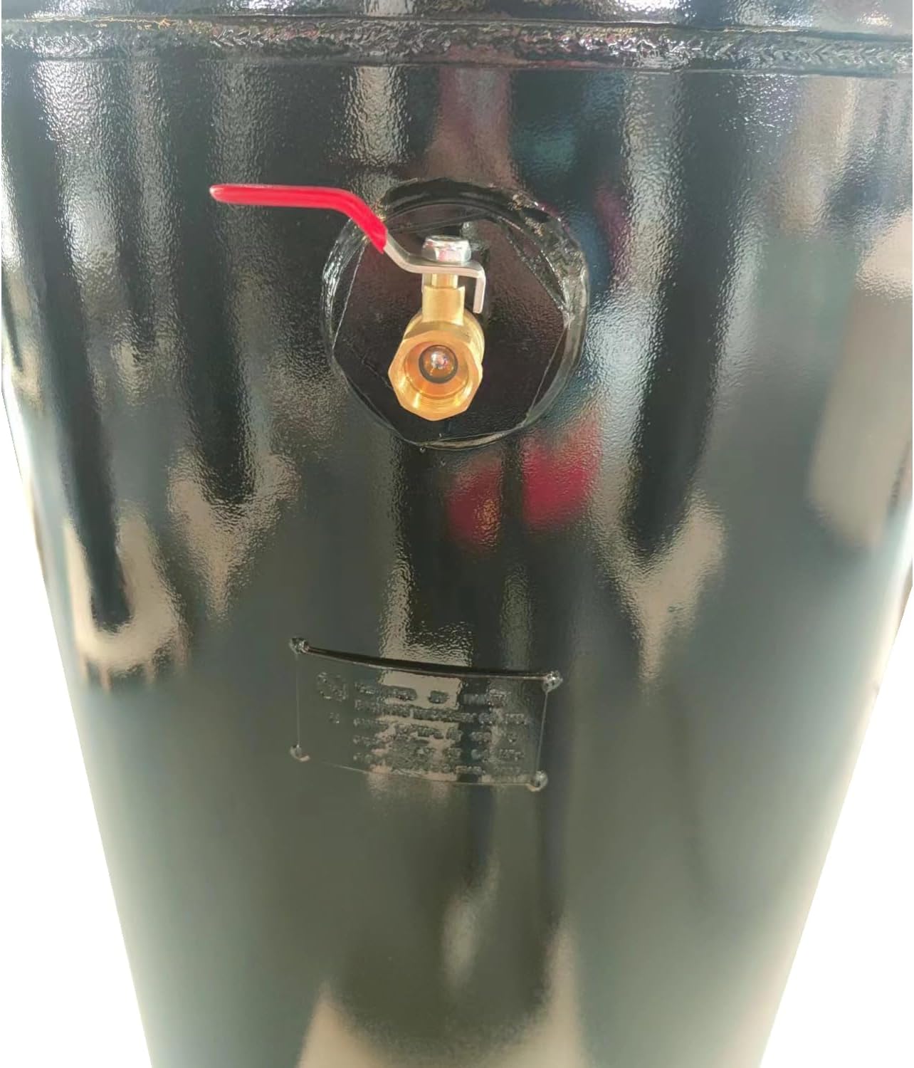 10HP Electric Air Compressor, 80 Gallon Vertical ASME Tank, 37CFM, Max.175PSI, 220V 3-Phase, Two-Stage Electric Stationary Air Compressor