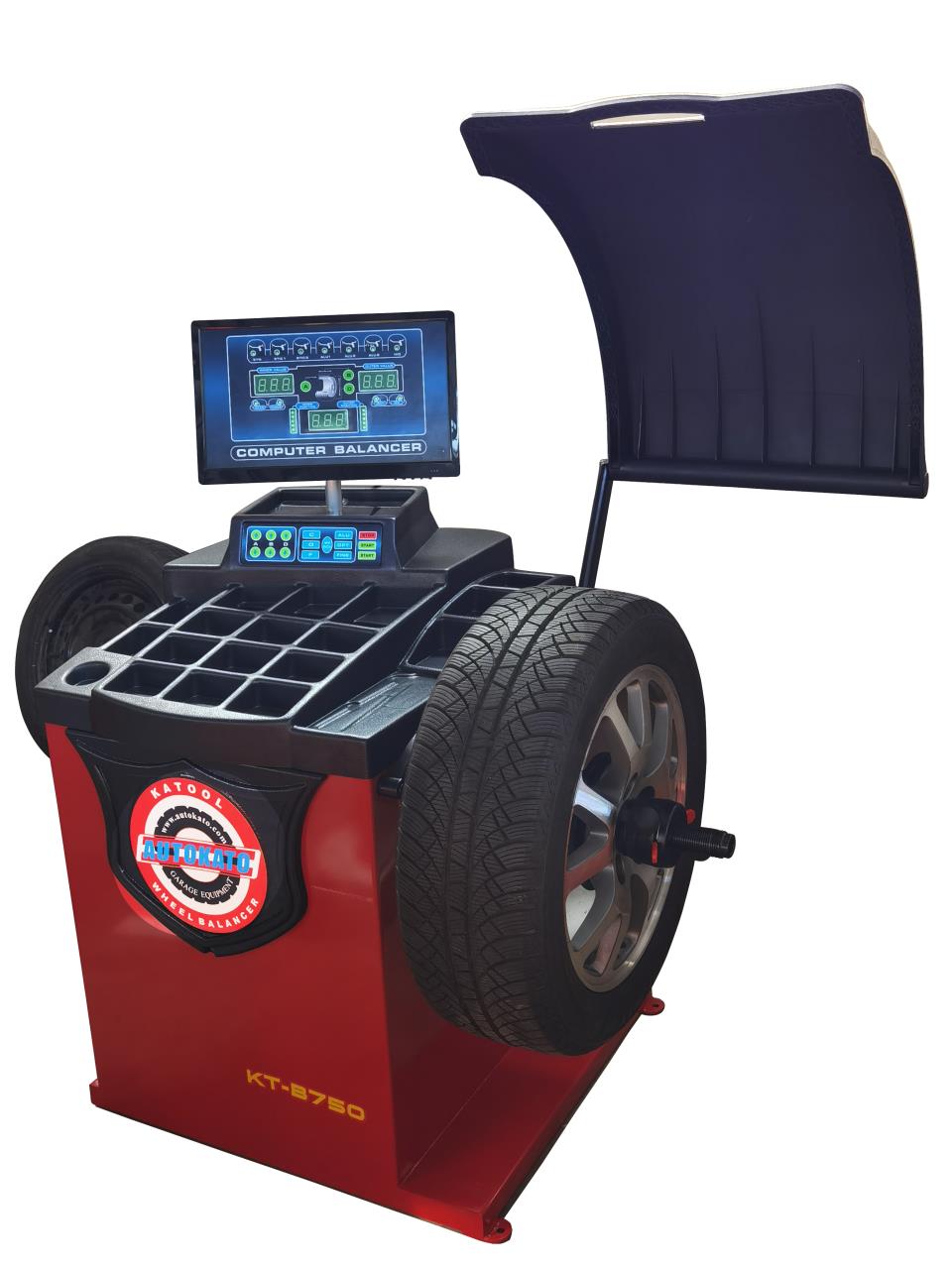 KATOOL KT-T880 Center Post Tire Changer + KT-B750 Wheel Balancer Combo
