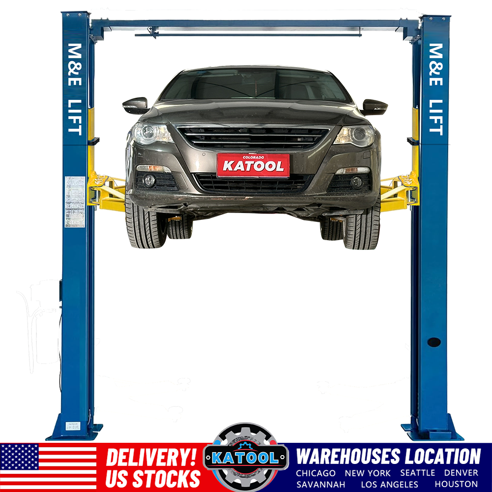 2 Post Lift 11000lbs 110v Two Post Lift Auto Lift Car Lift Hoist Equipment Heavy Duty ME-H110YS-110V