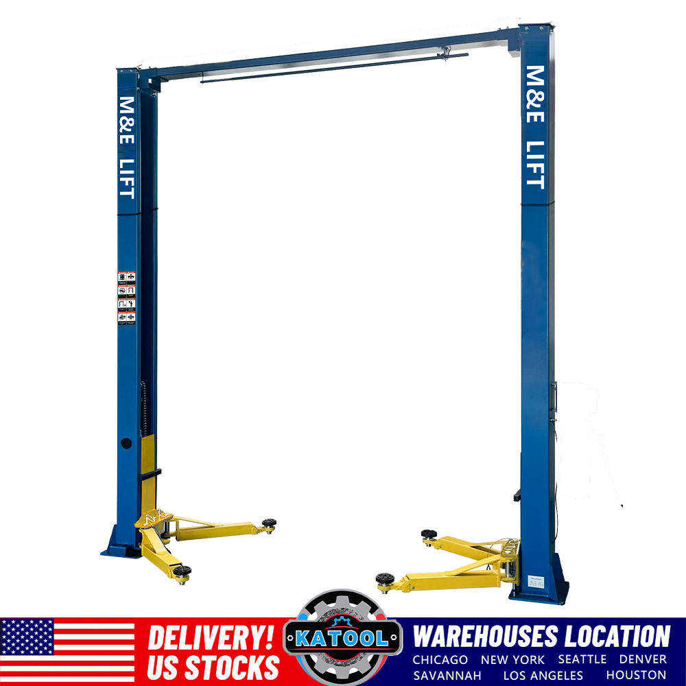2 Post Lift 11000lbs 110v Two Post Lift Auto Lift Car Lift Hoist Equipment Heavy Duty ME-H110YS-110V