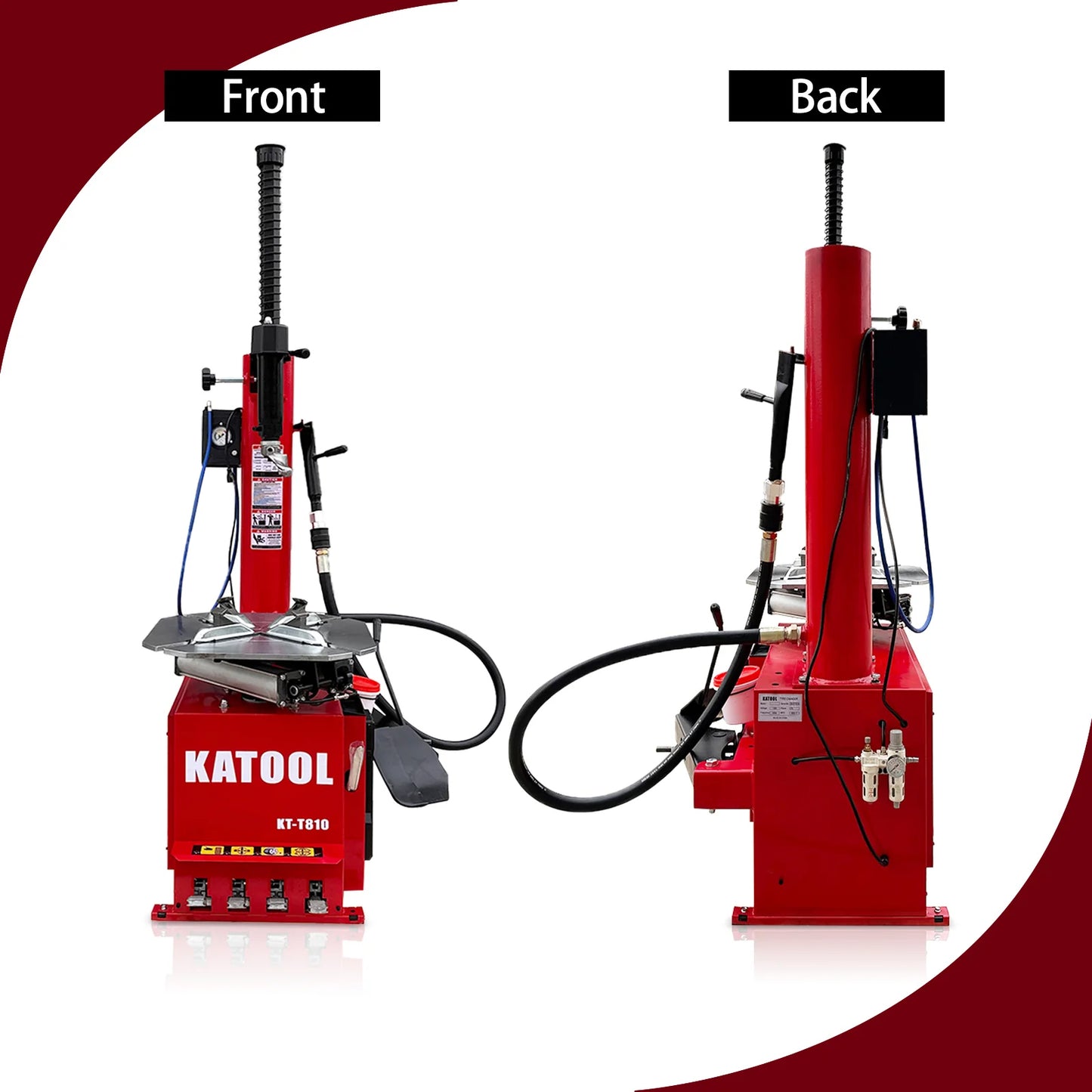 KATOOL KT-T810 Tire Changer + KT-B750 Wheel Balancer Combo