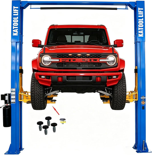 KATOOL ME-M130 13,000 lb Extra-Tall Two Post Car Lift