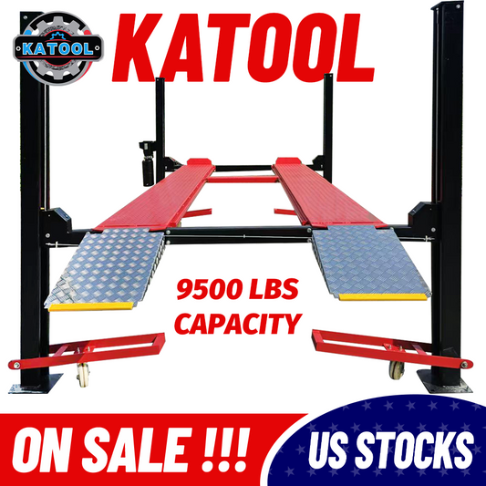 4H950 9500 Lbs Heavy Duty Four Post Lift Car lift Storage Service 4 Post Parking