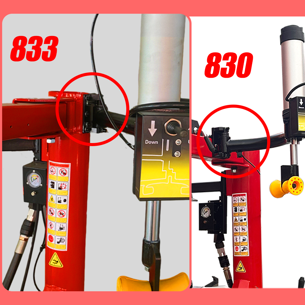 KATOOL KT-T833 Tire Changer | 12"-24" Rim Capacity