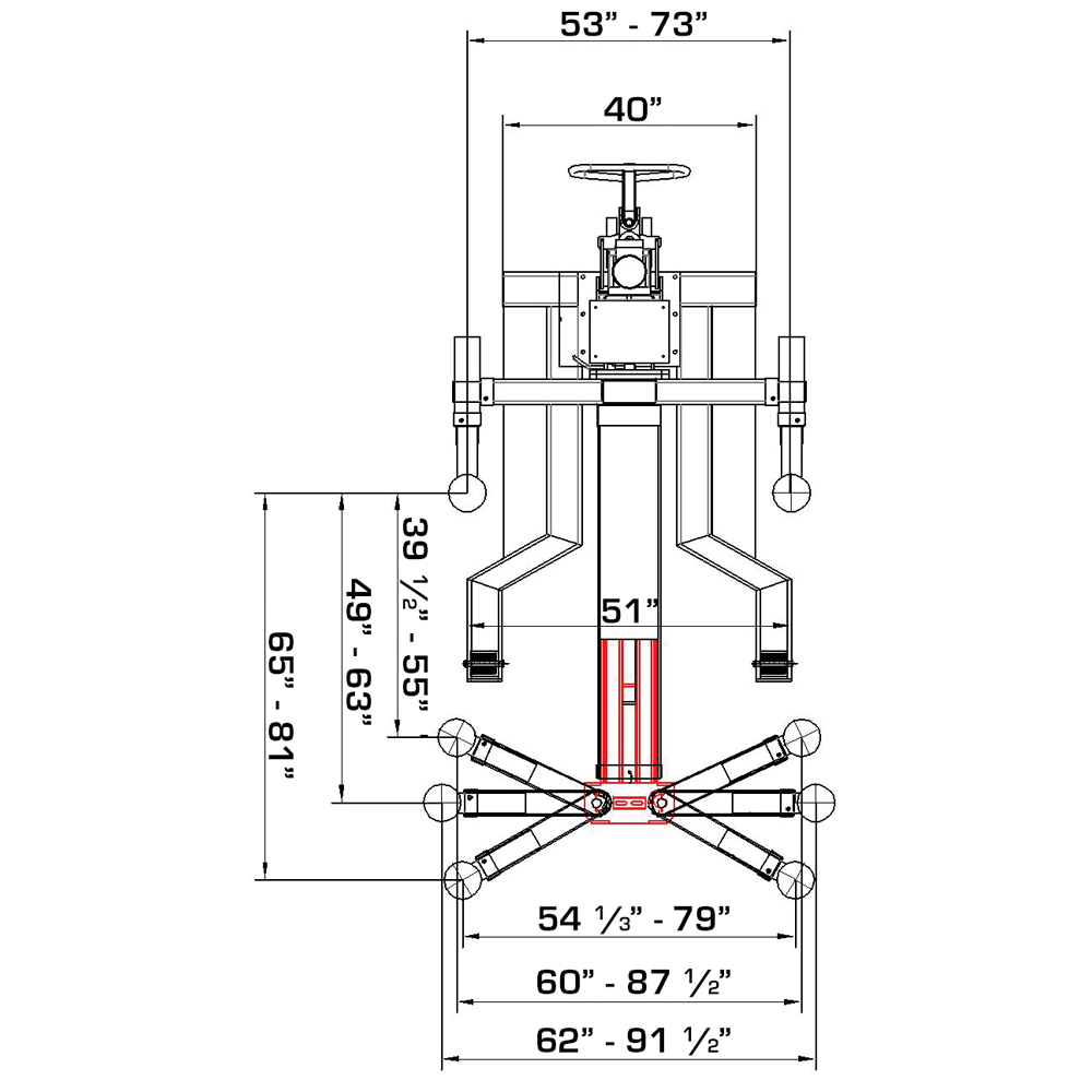 Single Post Lift  SPL 700