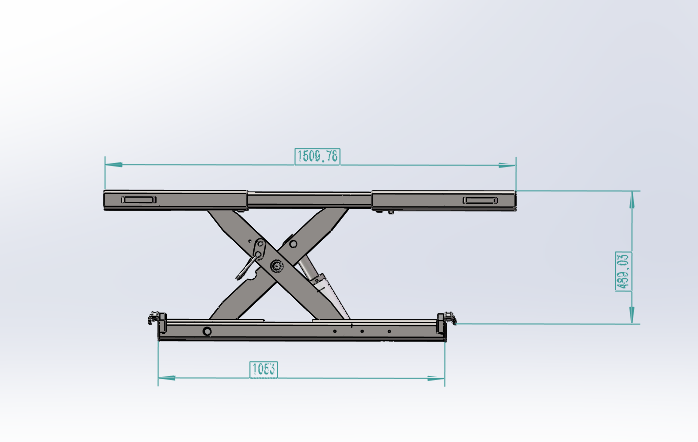 KT-RJ50 Rolling Jack 5000 lbs. Lifting Capacity  *Fits KT-4H110 lift and the KT-4H850*