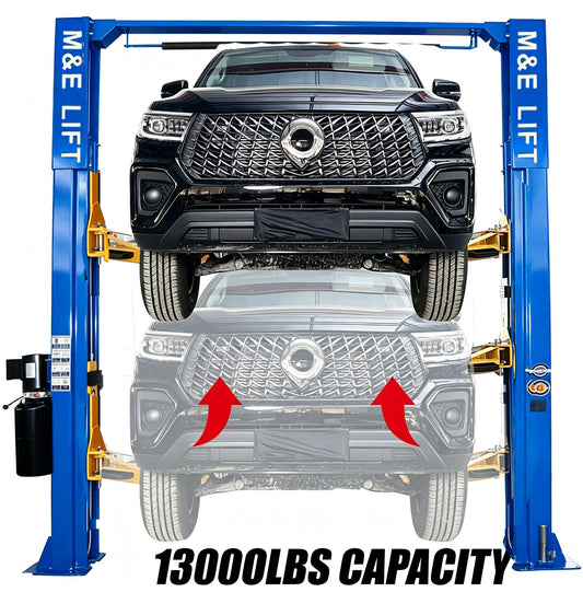 KATOOL ME-M130 13,000 lb Extra-Tall Two Post Car Lift