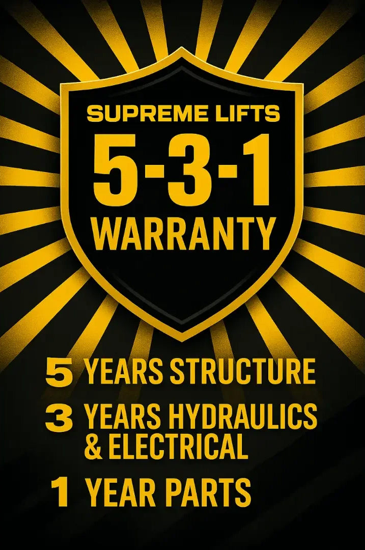 Supreme SP-M1000 1,000 lb Hydraulic Motorcycle Lift Table