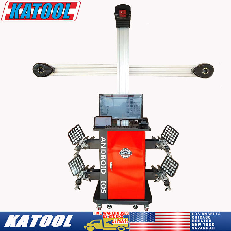 Wheel Alignment Machine Full-Automatic Works on 2 Post & Scissor Lift--AV9 Pro