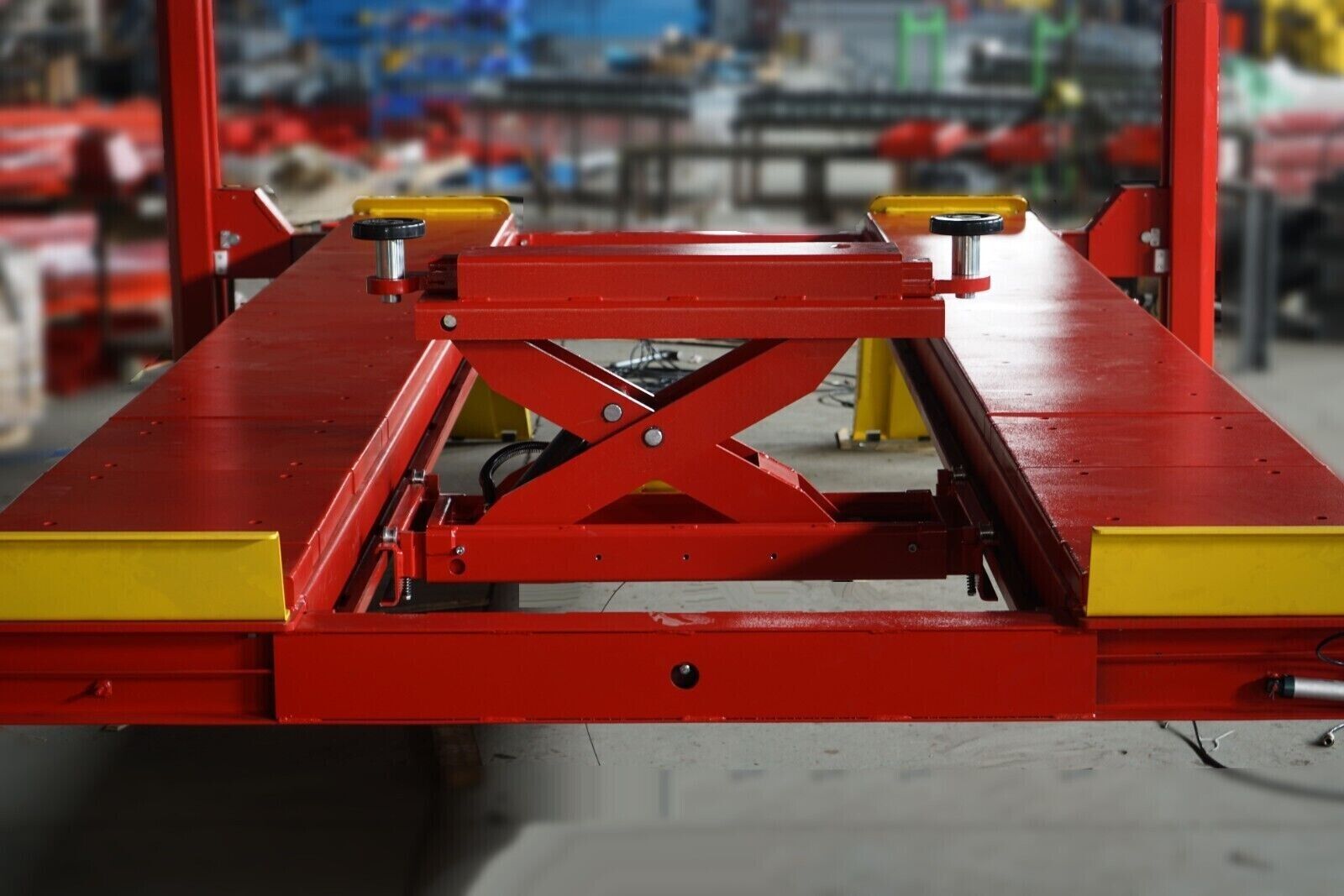 KT-4H150 Heavy Duty 4-Post Alignment Lift 15,000lbs. Rolling Jack Incl ...