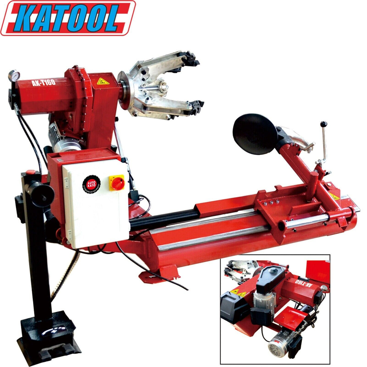 Katell Machine Katool KT-T160 & KT-B790 Heavy Duty Tire Machine and Wheel Balancer Co ...