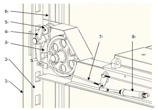 15000Lbs Four Posts Parking Lift 4-Post Auto Lift Alignment Rolling Jack Pickup