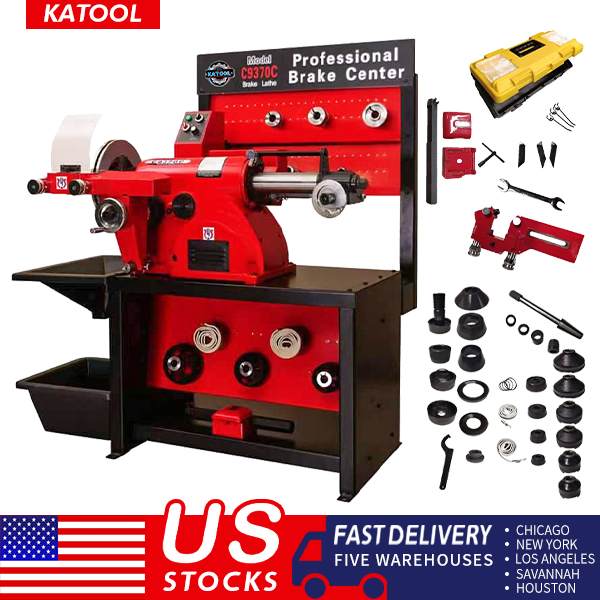 Katool Brake Lathe 110v /Car Brake Drum Cutting Brake Disc Repair Lathe Machine