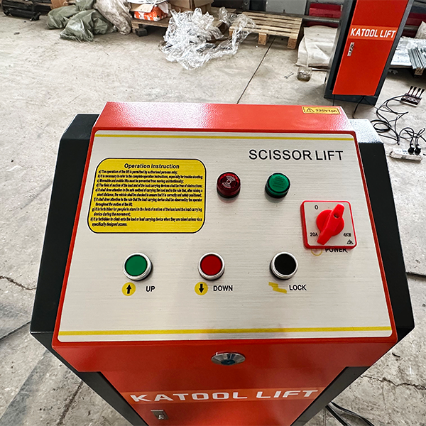 KATOOL 8000 lbs Mid Rise Scissor Lift Electric 220v 47'' Release Auto Lift Car Lift