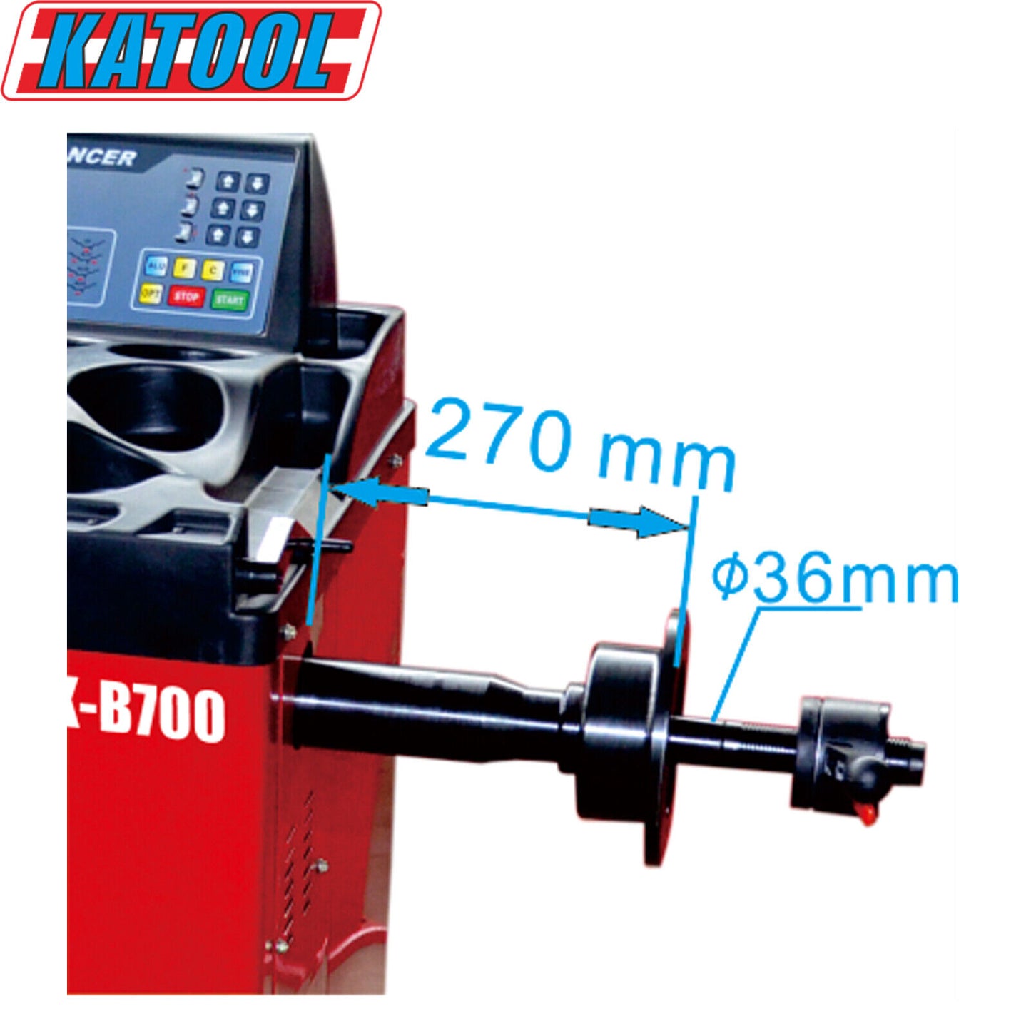 Combo 3: Tire Changer KT-T830 & Wheel Balancer KT-B700