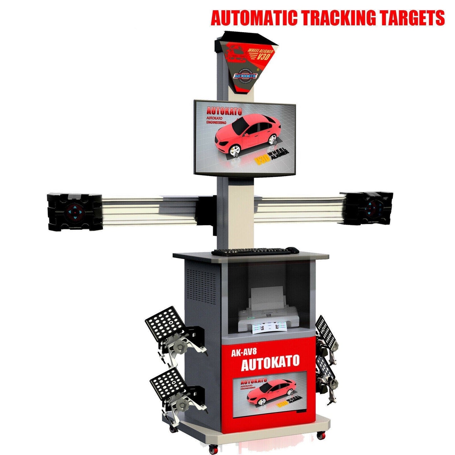 AK-AV8 3D Wheel Alignment System