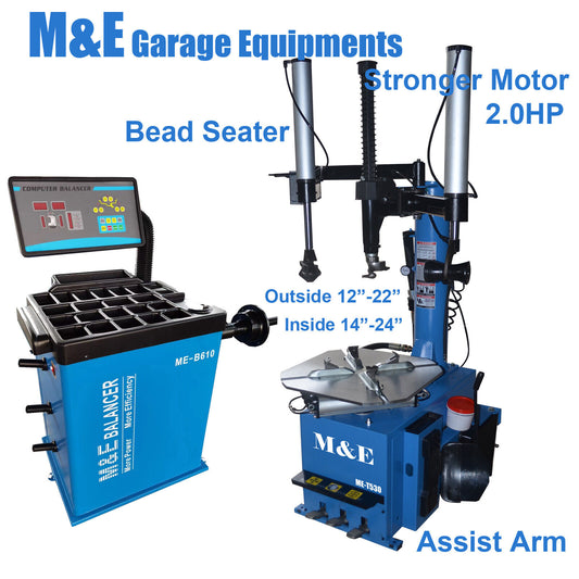 ME Combo 1: Tire Changer ME-T530 & Wheel Balancer ME-B610